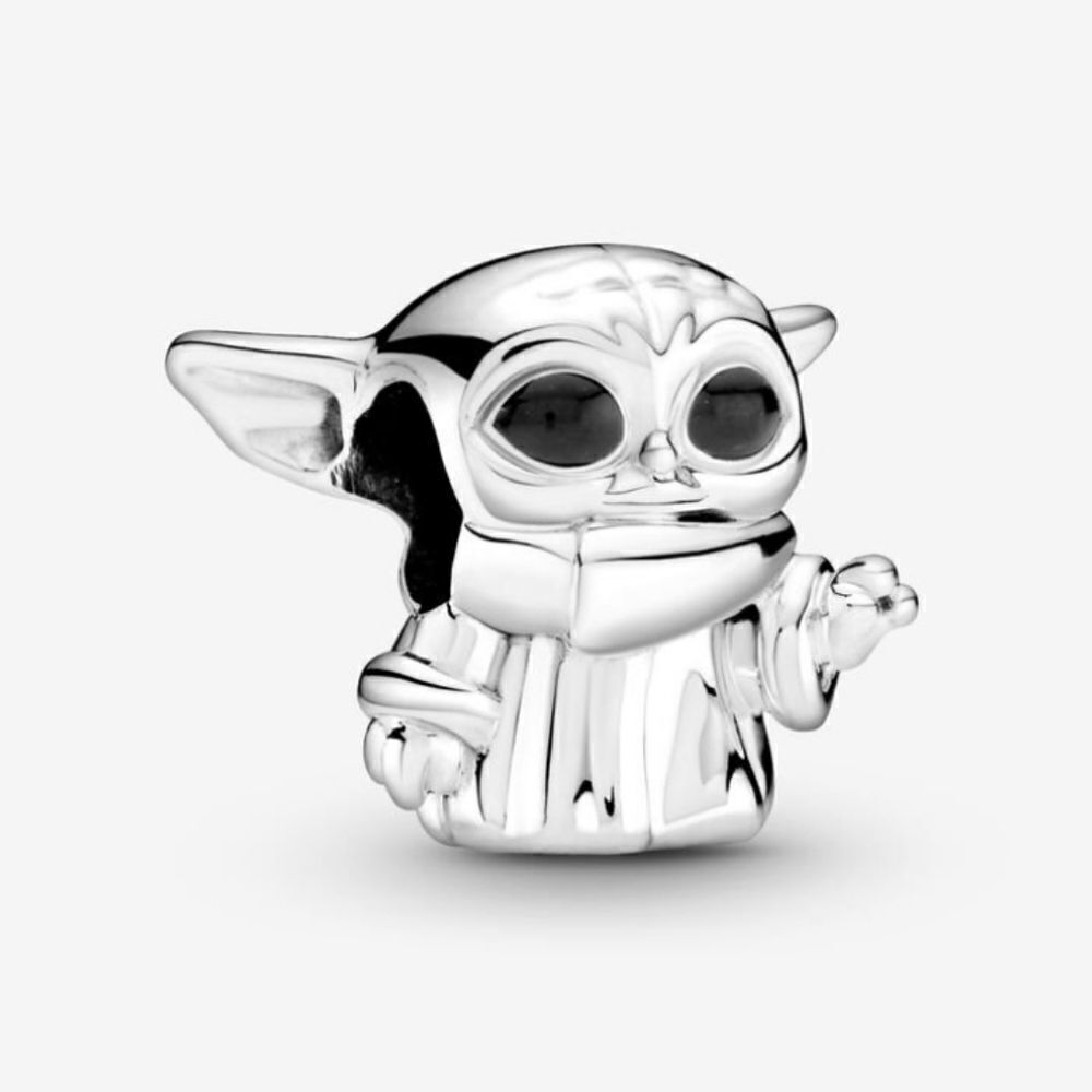 925 Sterling Silver Baby Yoda / Grogu Charm